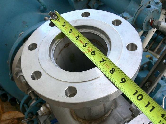 Used Pfaudler 300 Gallon Stainless Steel & Glass Lined Jacketed Reactor w/ Top Mixer