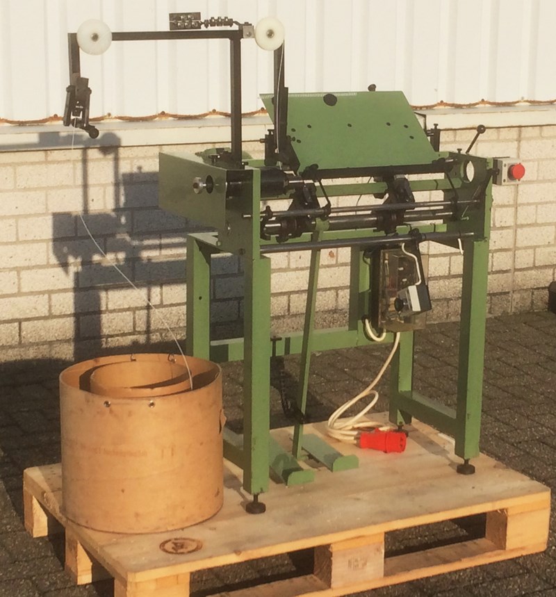 Used Renz OEM Pfäffle F 42 S spiral binding for wire binding with a single spiral 1976
