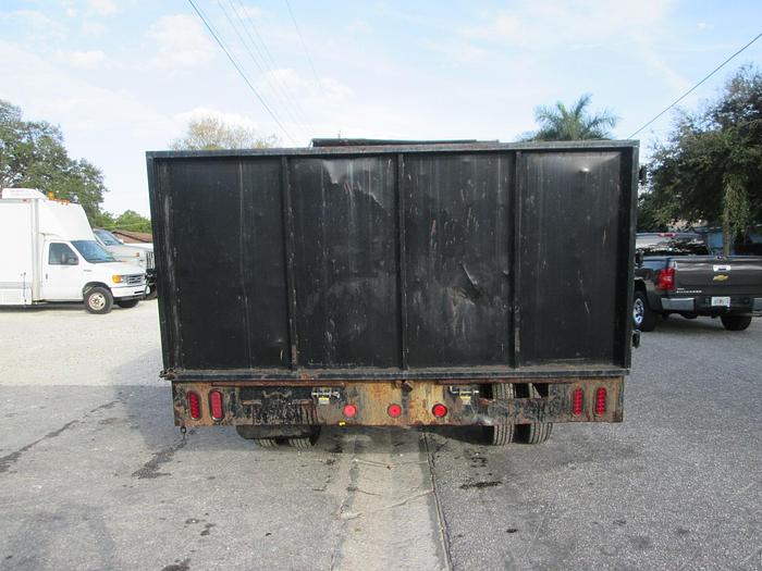 Used 10 Ton Gooseneck Dump Trailer 20' Long X 8' wide
