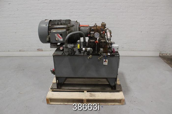 Used Marathon Ramjet Hydraulic Rejects Press, 70x80" Tapeed Inlet, 60x36" Discharge #38663