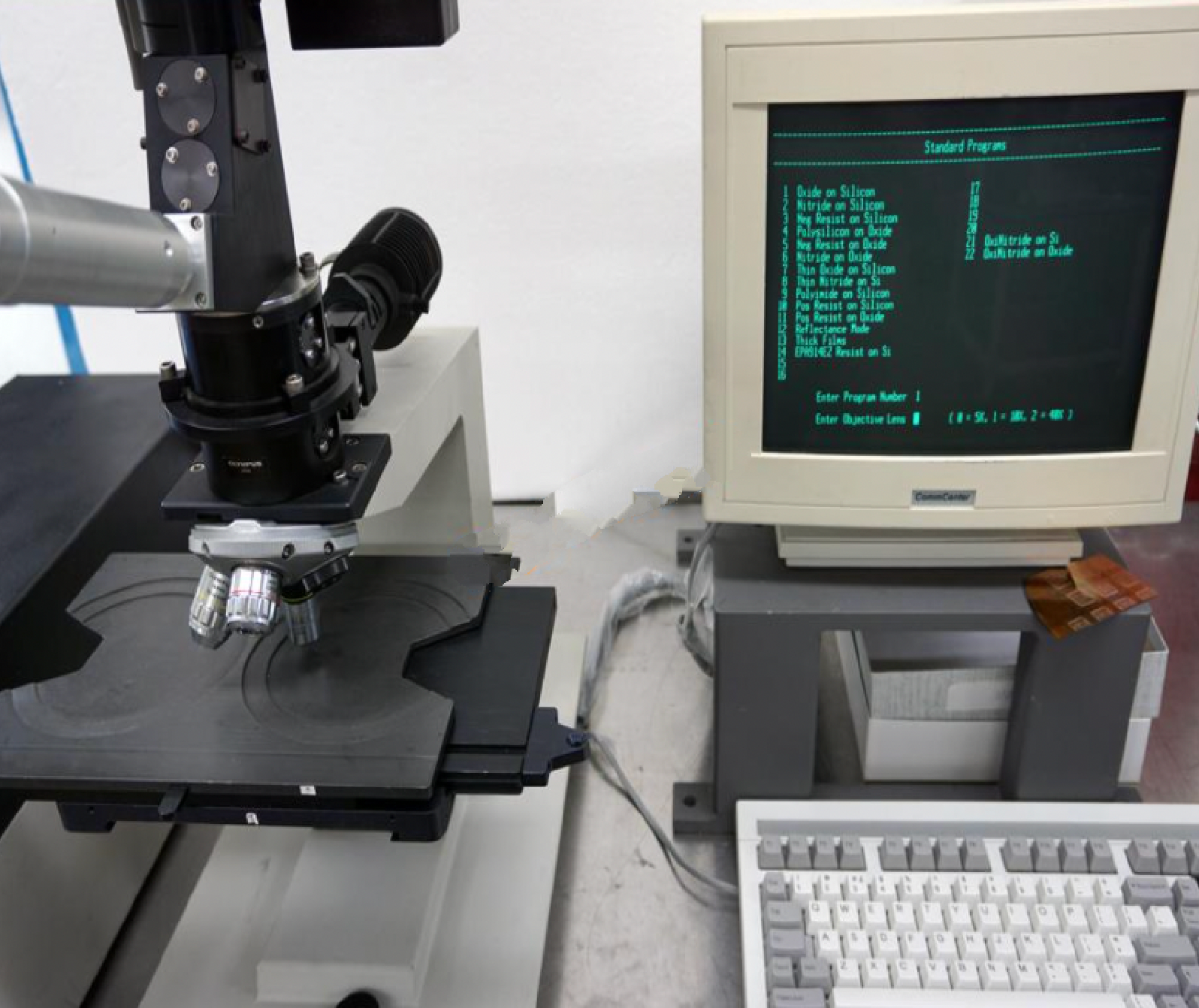 Used Nanometrics Nanospec AFT2100 Film Thickness Measurement System