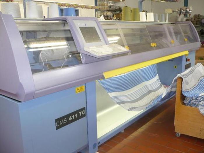 Gebraucht Flachstrickautomat STOLL CMS 411 TC E12/244