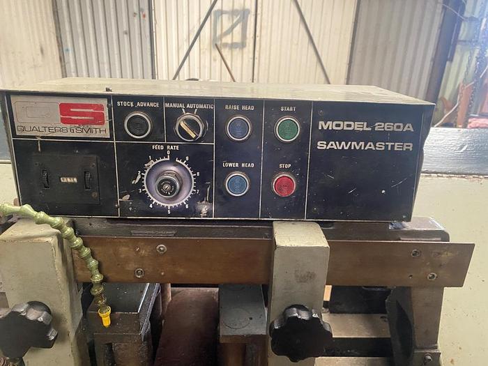 Used Qualters & Smith Model 260A Sawmaster Automatic Bandsaw