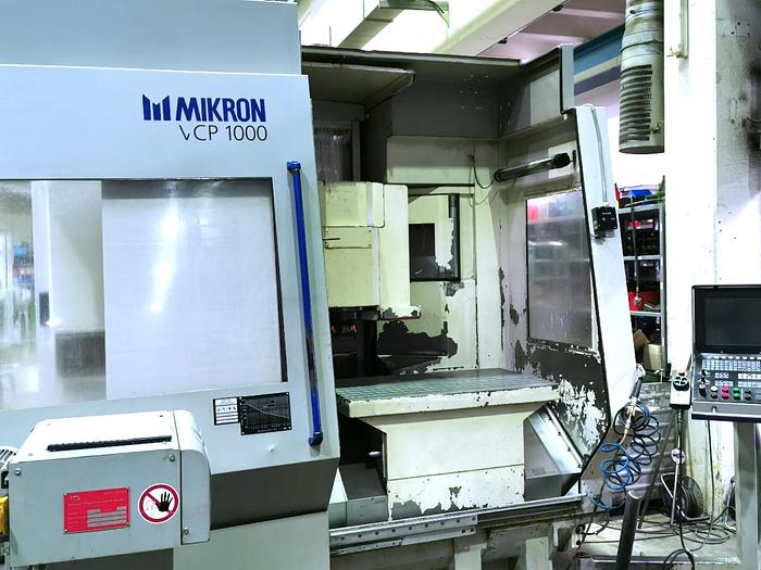 Gebraucht 1999 CNC Bearbeitungszentrum Mikron VCP 1000