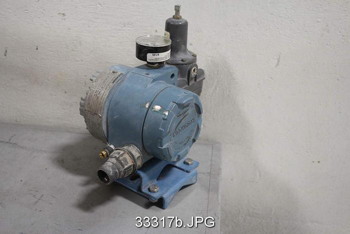 Used Rosemount 3311DS1J1B2F2G2 Current to Pressure Transducer #33317