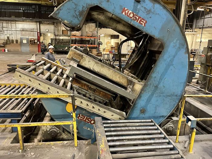 Used KLOSTER 10,000 LB IN LINE MOLD ROLLOVER