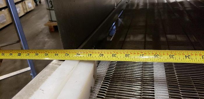 Used Washer, Belt, 42" x 100", Stainless Steel, Innotech, 2-Zone #5861449