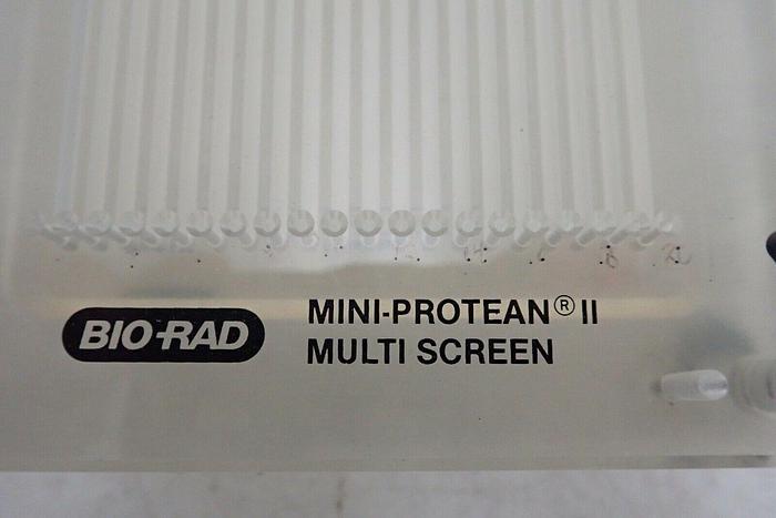 Used Bio-Rad 170-4017 Mini-Protean II Lab Blotting Gasket Multi Screen Apparatus