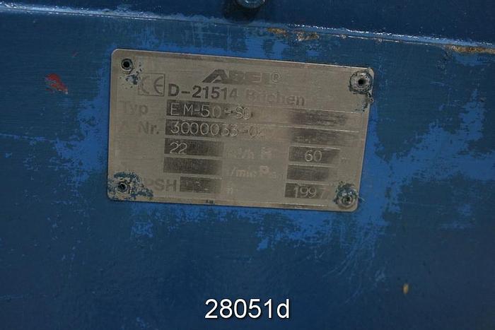 Used Abel Electro-Mechanical Membrane Pump- EM-50-SG #28051