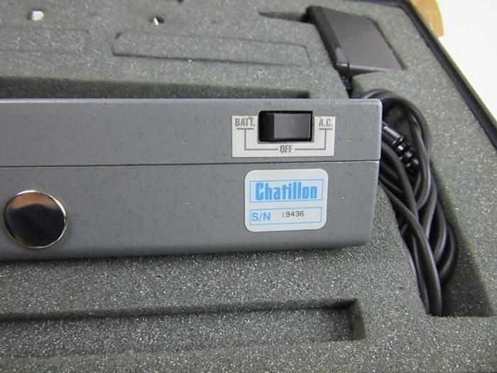 Used chatillon DFI 500 DIGITAL FORCE GAUGE PUSH PULL TESTER