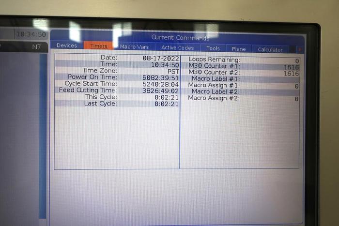 Used 2021 Haas VF-2SS