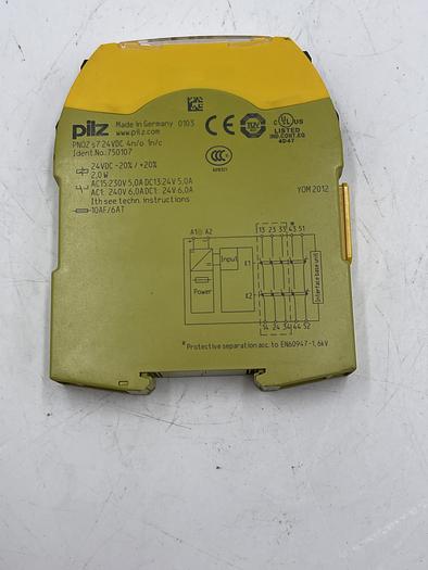 Used Pilz PNOZ S7 24VDC 4n/0 1n/c
