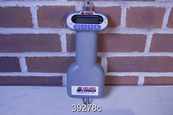 Used Helwig Carbon High Performance Hand Held Digital Scale #39278