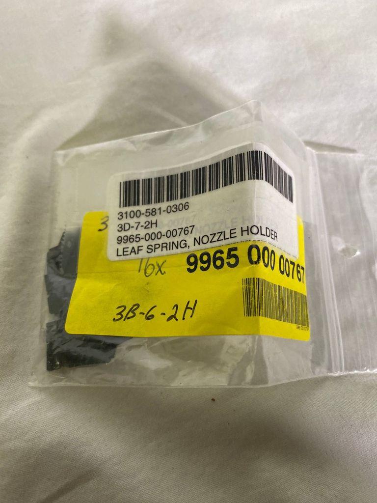 Used Leaf Spring Nozzle Holder