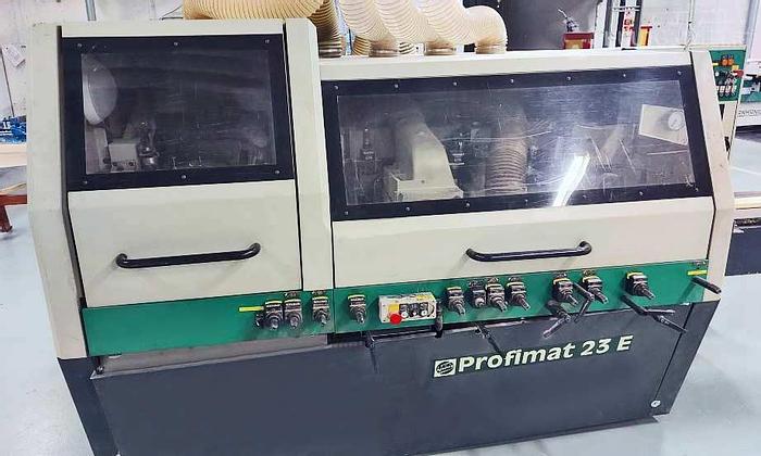 Used 1996 Weinig Germany Planer and moulder Weinig Profimat 23 E, 6 spindles