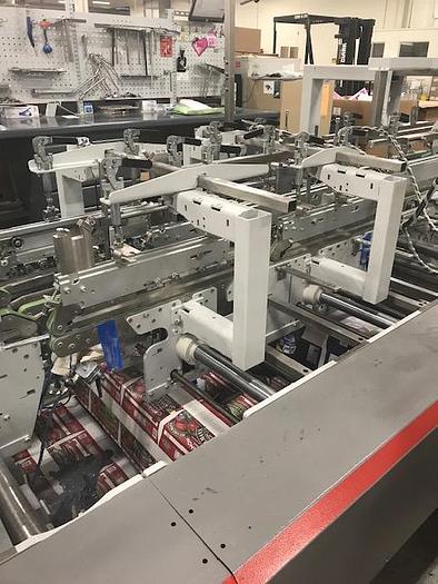 Used 2012 Bobst Expertfold 110-A