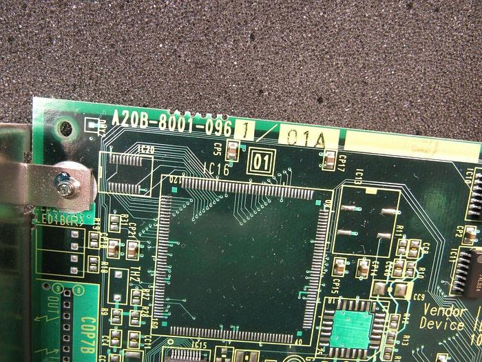 Used FANUC A20B-8001-0961/01A PC Interface Board Card 208001096101