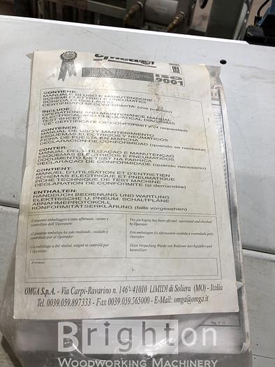 Used 2004 Omga T521 OPT 6000 "US" used Optimizing Saw