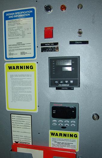 Used 37"W x 25"H x 19"L Despatch V-23 STD Cabinet Oven, 500°F, Electric