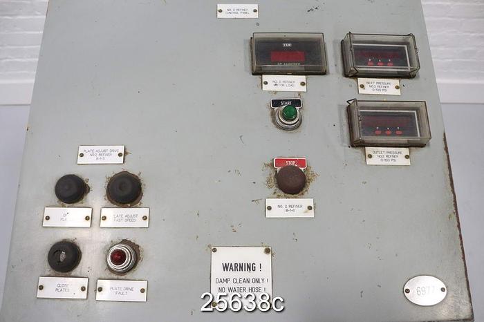 Used Sprout Bauer Refiner Control Panel With Allen Bradley 1305 Variable Speed Drive For Setup Motor #25638