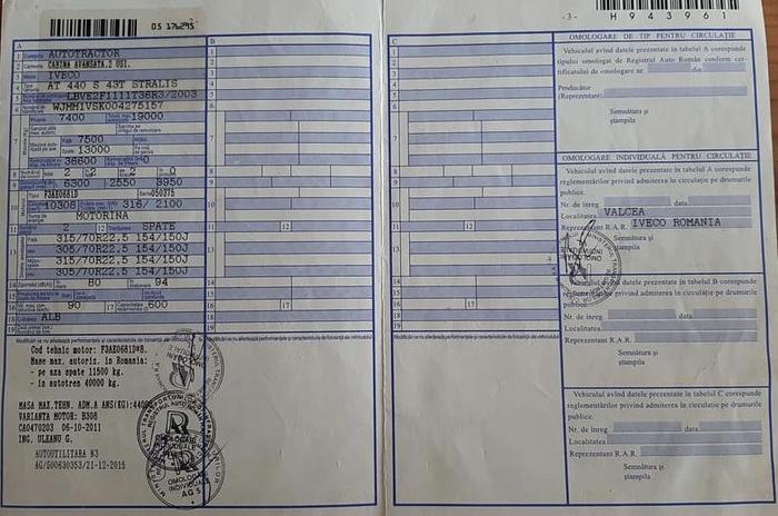 Gebruikt 2003 Iveco STRALIS 430 / MANUAL GEAR /