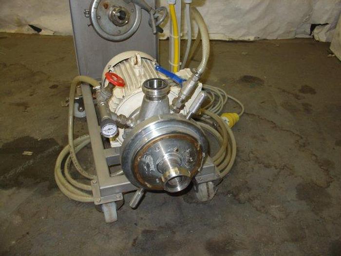 Used FrymaKoruma Toothed Colloid Mill; Md# MZ100, with parts
