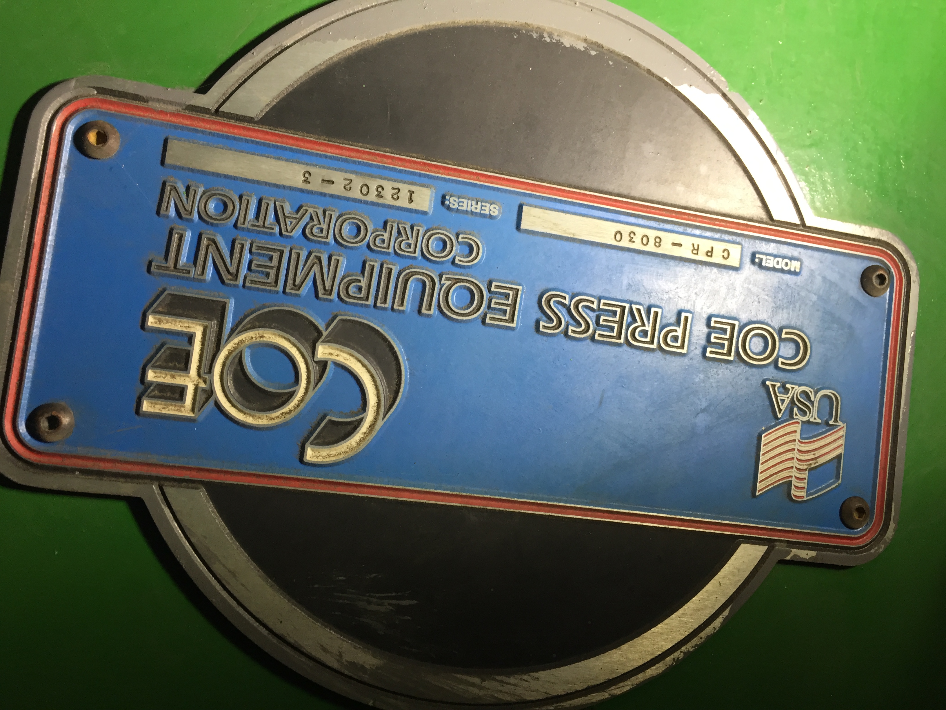 Used 8000 Lb. x 30" COE Coil Reel