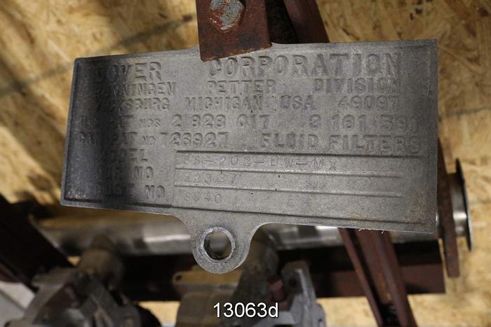 Used Ronningen Petter SS-202-BW-MX 2-Canister Filter Bank #13063