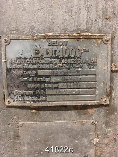 Used Beloit DD4000 26/30" 4326SN Refiner #41822