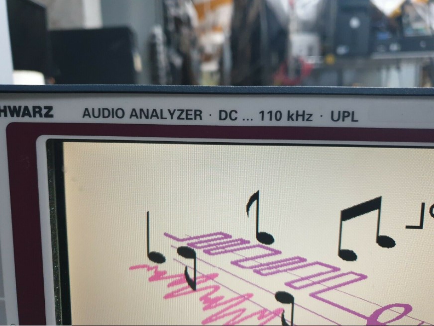 Used Rohde & Schwarz UPL 1078.2008K06 AUDIO ANALYZER W/ OPT UPL-B4 1078.3804.02 OPT N