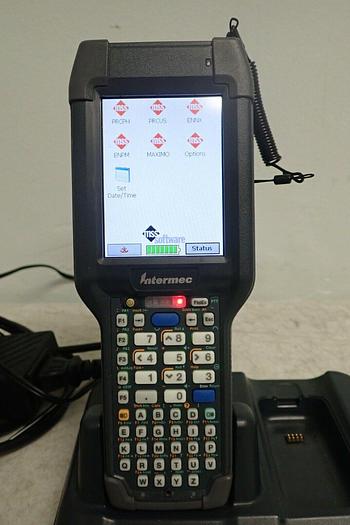 Used Intermec CK3XAA4K000W4100 Handheld Barcode Scanner CK3X w/ Battery & Cradle AD20