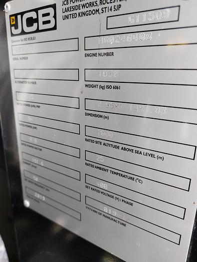 Used 2019 JCB G116OS