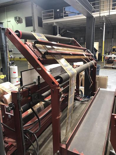 Used 50" COMEXI SOLVENTLESS LAMINATOR 32" DIAMETERS - STILL INSTALLED