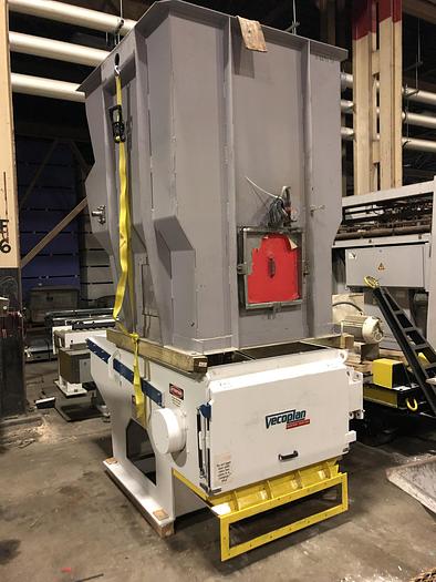 Used VECOPLAN RG42/40 XL PV SHREDDER W/ CONVEYOR