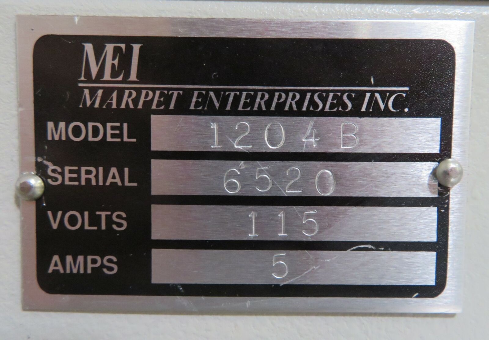 Used Mech-El MEI Marpet 1204B Manual Gold Ball Bond Wire Bonder w/ Ball Bump