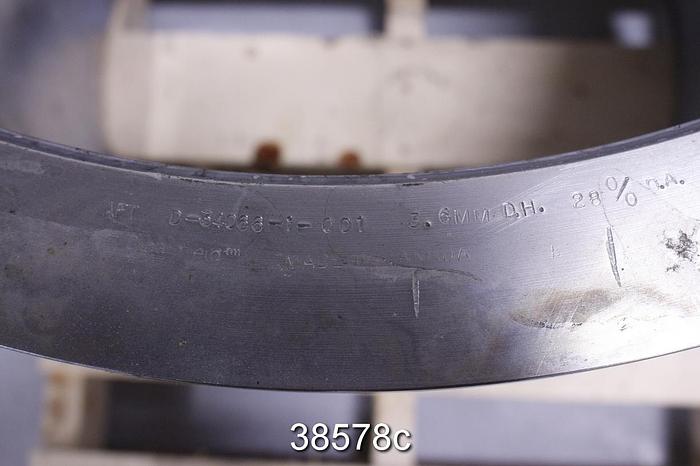 Used Black Clawson 24P Pressure Screen Basket, .14 Holes #38578