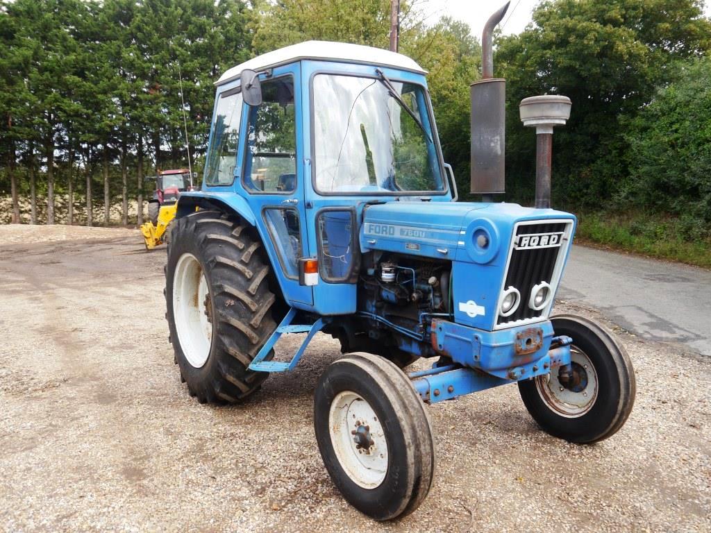 Used Ford 7600 2wd Tractor