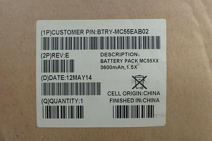 Used NEW Motorola BTRY-MC55EAB02 Battery
