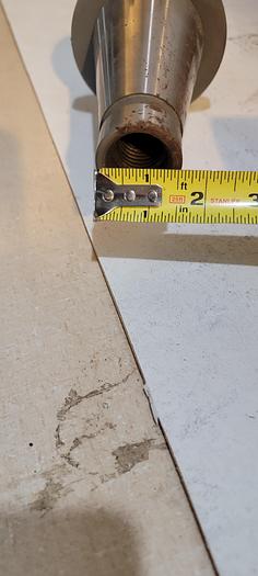 Used BISON 7-010-050, MILLING MACHINE ARBOR, 7170-50, 7/8A (D)