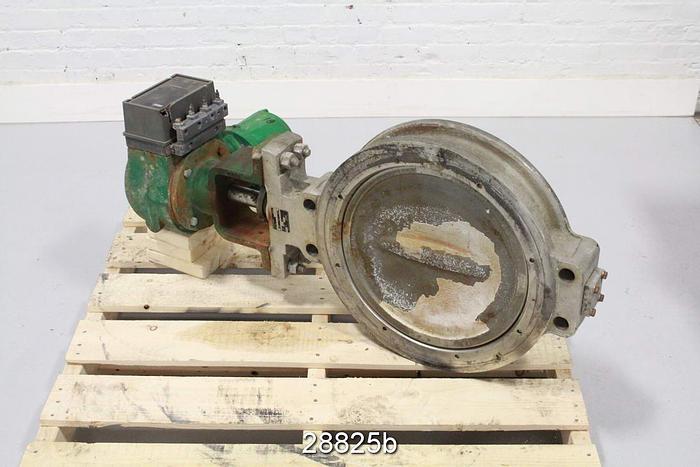 Used Fisher  18" Butterfly Control Valve #28825