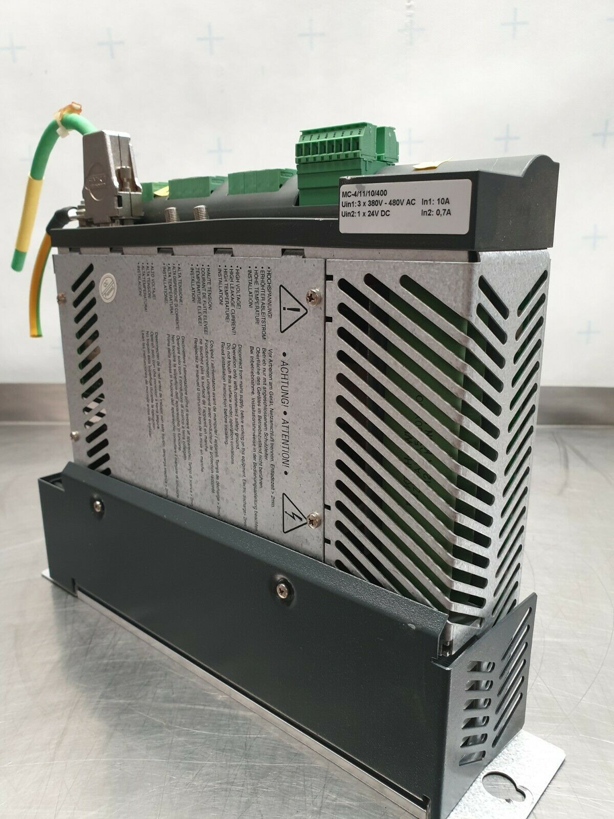 Used Elau MC-4 Pac Drive MC-4/11/10/400 Servo Drive 13130247