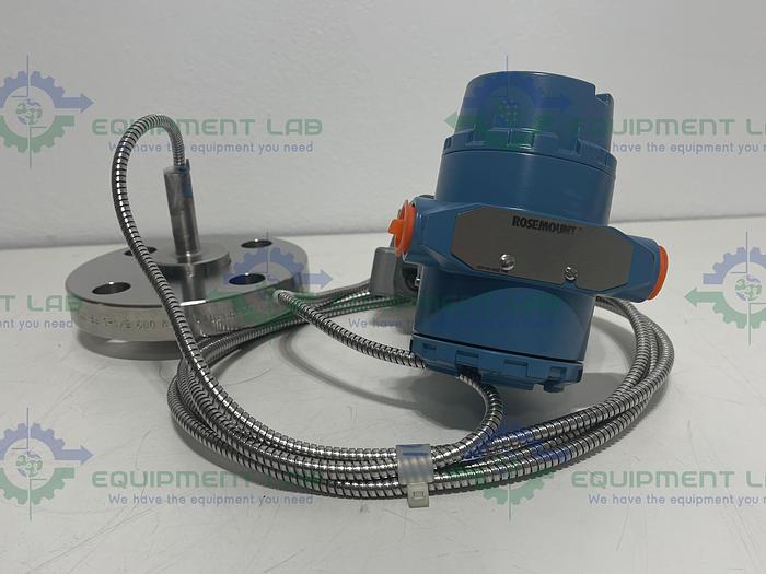 Rosemount  3051 Pressure Transmitter w/ DP0001-1560  Flange, Stainless Steel Cord