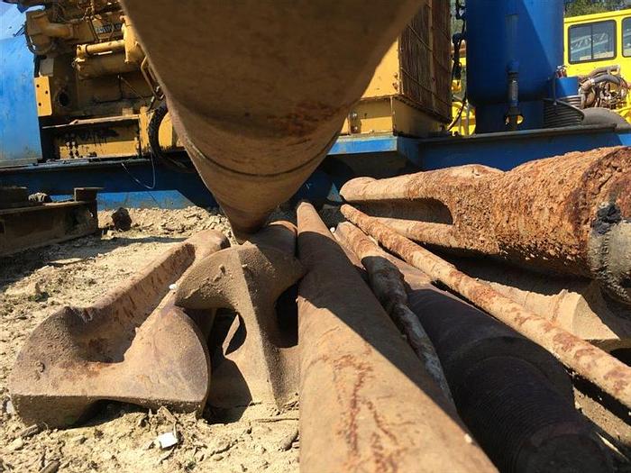 Used 9" OD x 56" L Chisel Bits