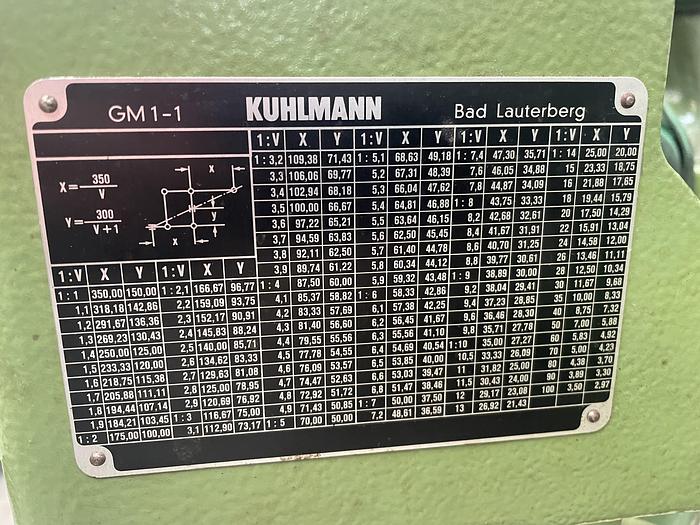 Gebruikt KUHLMANN graveermachine