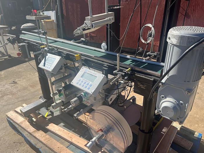 Used Labeler, Pressure Sensitive, Label-Aire, Mdl 3115NV-1500, Top and Bottom, LH #C744431