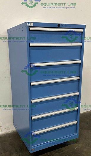 Used Lista 1 Row 7 Drawer Storage Cabinet Various Drawer Sizes