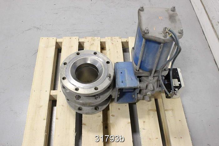 Used Neles Jamesbury 8" Ball Control Valve #31793