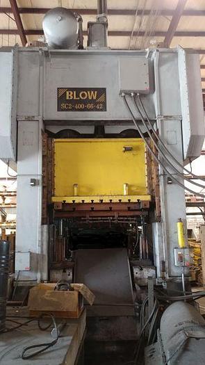 Used 400 TON BLOW SSDC PRESS