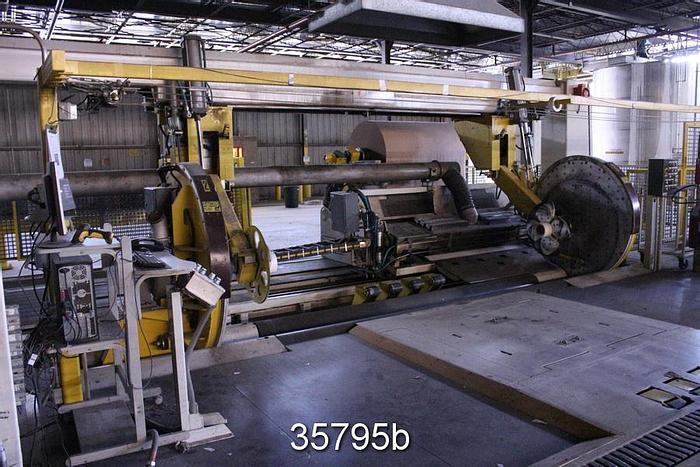 Used Valmet Steampack Heat Seal Roll Wrapper and Handling System #35795