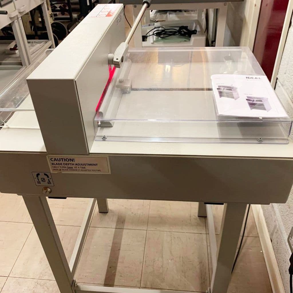 Used Pre-owned IDEAL 4315 Tabletop SRA3 Electric Guillotine - 212011